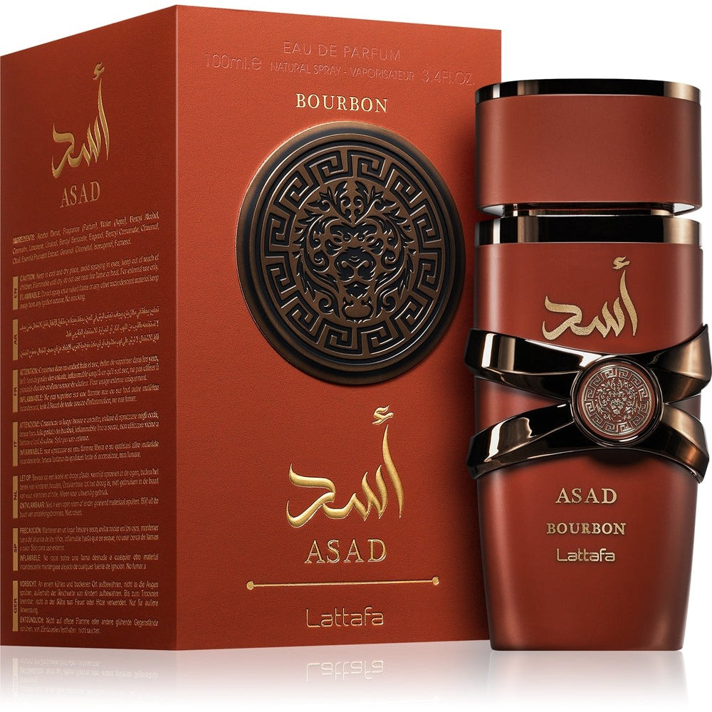 Asad Bourbon flacon et coffret 100 ml — parfum de niche oriental Le Substrat Martinique