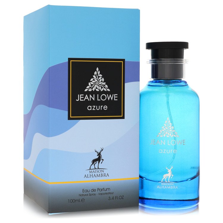 Jean Lowe Azure flacon et coffret 100 ml — parfum de niche oriental Le Substrat Martinique
