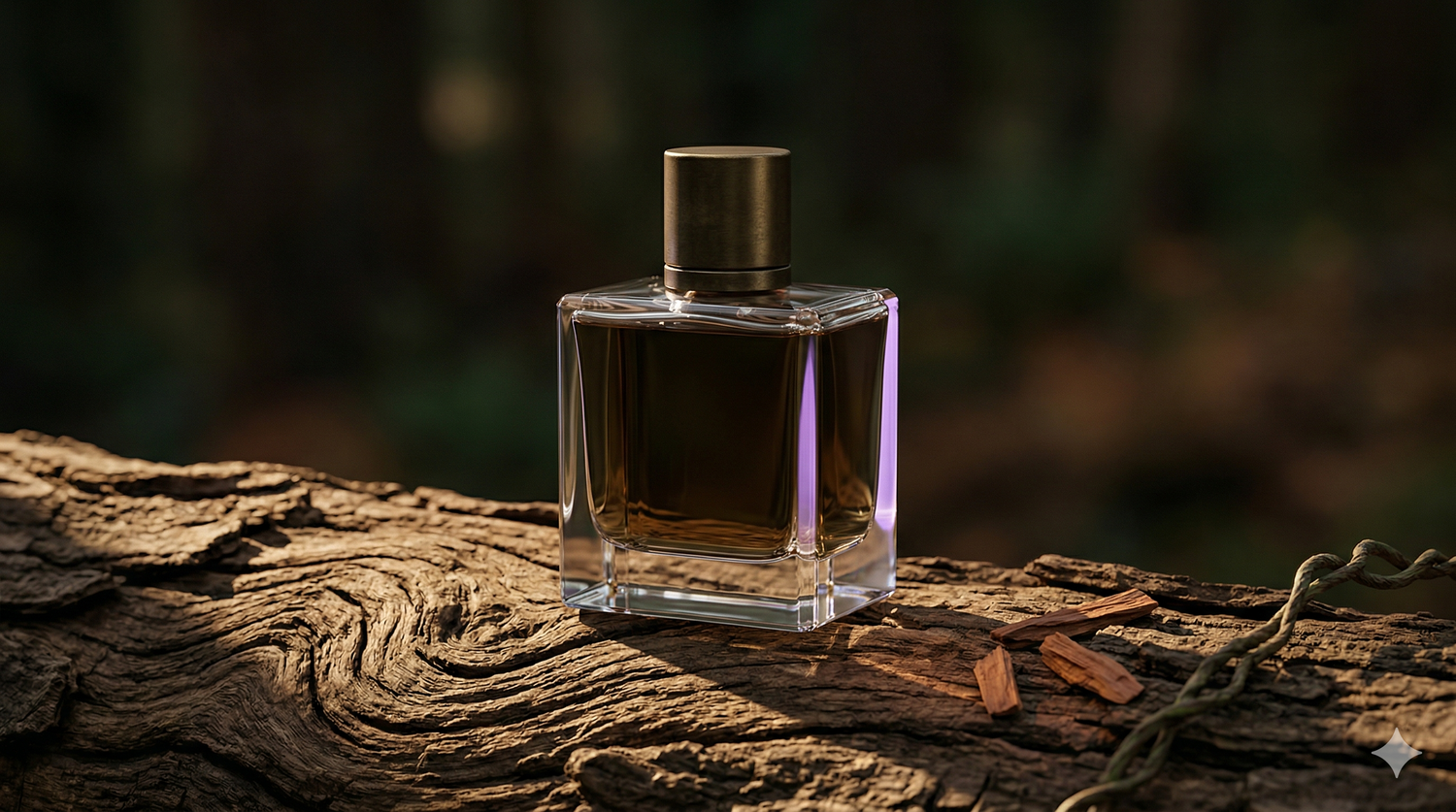 Collection parfums boisés Le Substrat — fragrances aux notes de santal, cèdre et vétiver