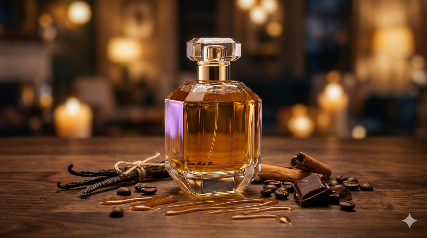 Collection parfums gourmands Le Substrat — fragrances aux notes de vanille, caramel et café