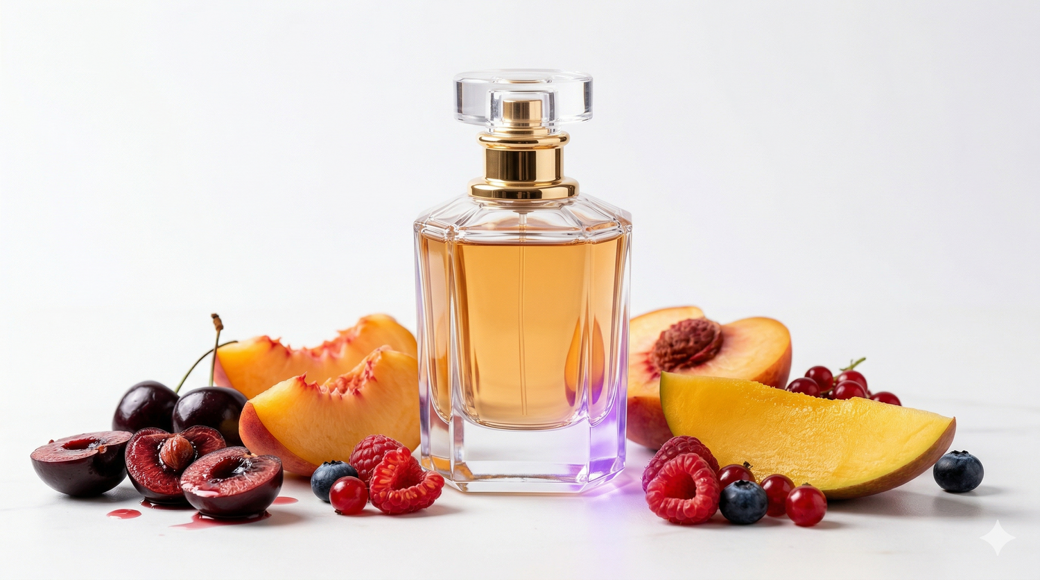 Collection parfums fruités Le Substrat — fragrances aux notes de cerise, pêche et fruits rouges