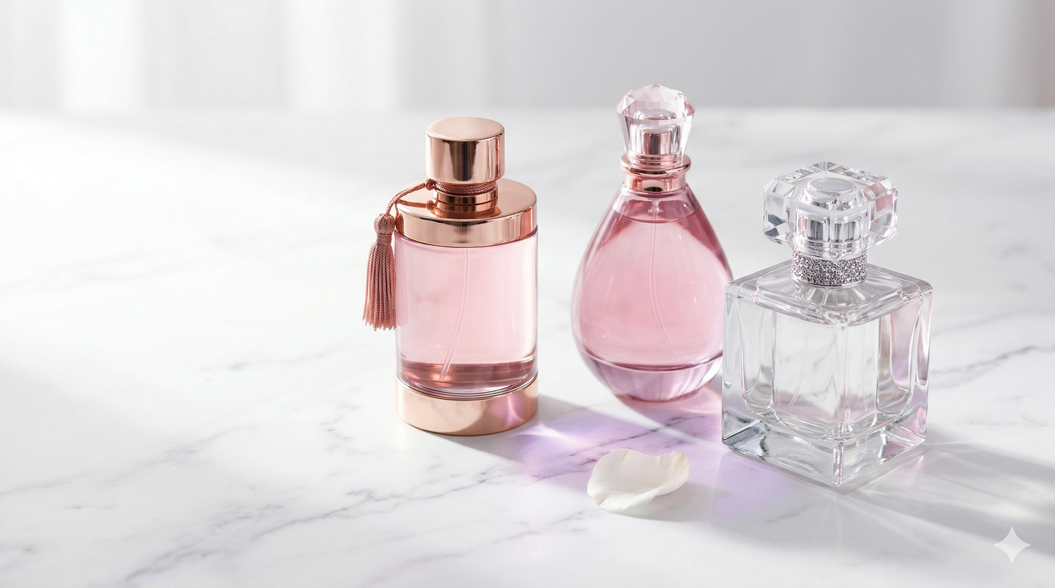 Collection parfums femme Le Substrat — flacons de parfums féminins inspirés des grandes maisons de luxe