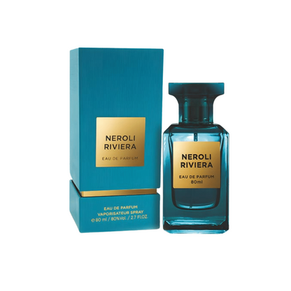Neroli Riviera flacon et coffret 80ml — parfum de niche floral hespéridé Le Substrat Martinique