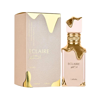 Eclaire flacon et coffret 100ml — parfum de niche gourmand crémeux Le Substrat Martinique