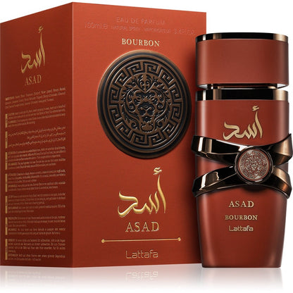Asad Bourbon flacon et coffret 100 ml — parfum de niche oriental Le Substrat Martinique