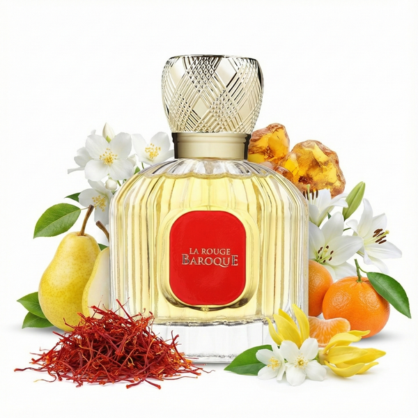Baroque Rouge eau de parfum 100ml - parfum mixte safran jasmin ambre Le Substrat 