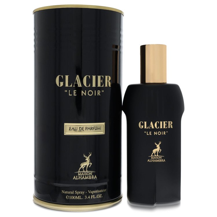 Glacier Le Noir flacon et coffret 100 ml — parfum de niche oriental Le Substrat Martinique