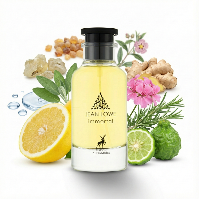 Immortel eau de parfum 100ml - parfum homme frais gingembre pamplemousse ambroxan Le Substrat