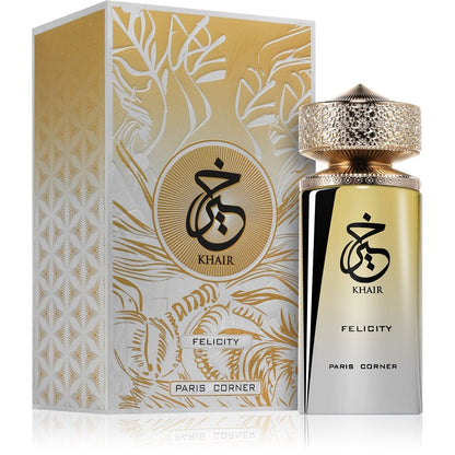 Khair Felicity flacon et coffret 100 ml — parfum de niche floral Le Substrat Martinique