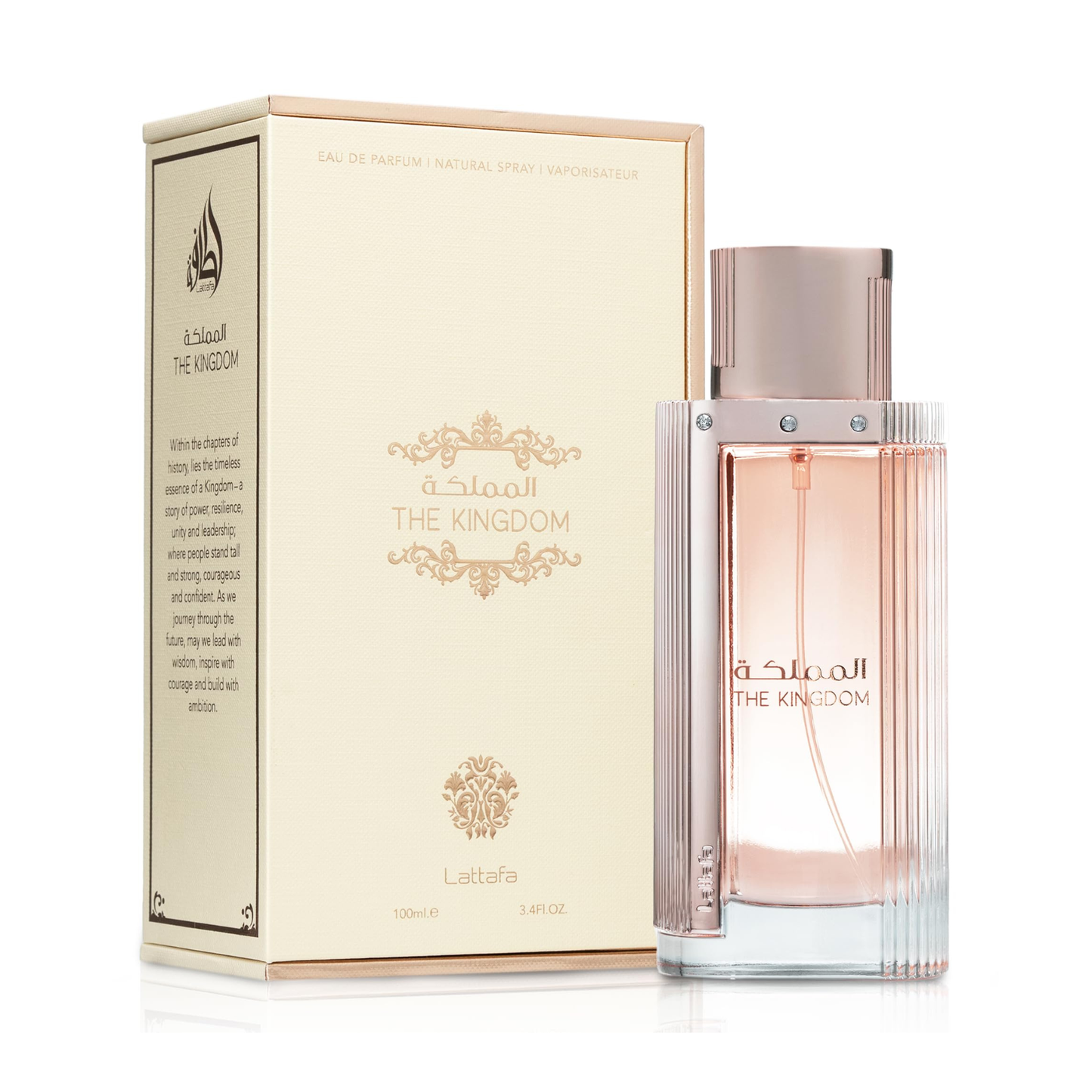 The Kingdom for Women par Lattafa - Coffret eau de parfum 100ml