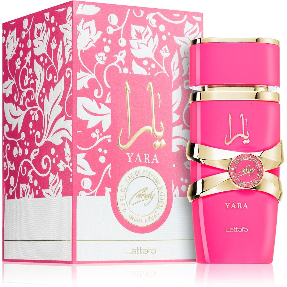 Yara Candy flacon et coffret 100 ml — parfum de niche gourmand Le Substrat Martinique