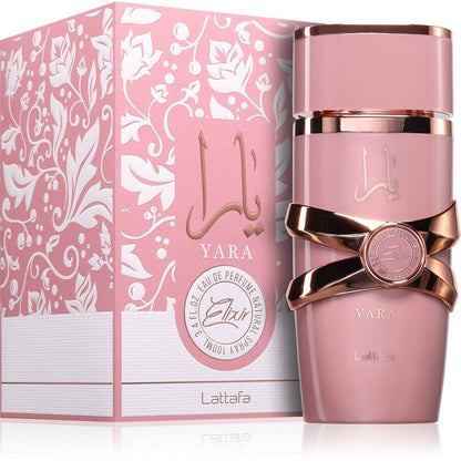 Yara Elixir flacon et coffret 100 ml — parfum de niche gourmand Le Substrat Martinique